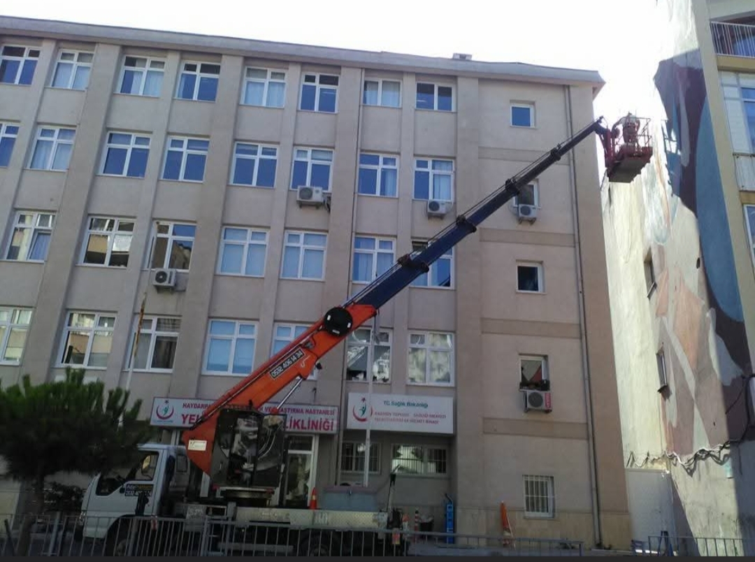 Ataşehir sepetli vinç